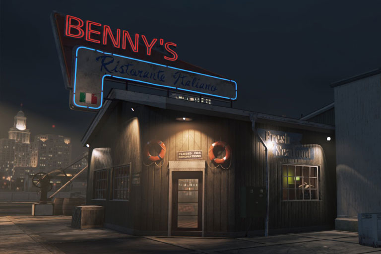 Mafia III Benny's Restaurant